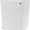 PC enclosure, (L x W x H) 180 x 119 x 89 mm, light gray (RAL 7035), IP66, 1555T2GY