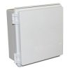 CamdenBoss CHDX8-229 X8 Series Hinged Polycarb Solid Lid 210x210x100 IP66/67
