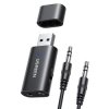 Adaptor bluetooth nadajnik/odbiornik Bluetooth 5.1 + audio jack czarny UGREEN / CM523 60300