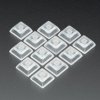 Adafruit Clear Keycaps for MX Compatible Switches - 12-pack