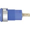 Stäubli 233000-23 SLB4-F Safety Jack Socket Blue 4mm Insulated 1pc