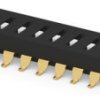 DIP switche, Off-On, 12 pole, straight, 0.025 A/24 VDC, 3-2319848-2