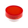 Klosz lampek do przycisku kształt: Okrągły Czerwony Soczewka RS PRO 15.7 (Dia.) x 9.4mm