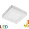 Oprawa downlight LED MATIS PLUS 7W 560lm 4000K IP20 natynkowa aluminium LD-MAN07W-NBP GTV