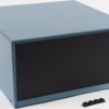 Steel/aluminum enclosure, (L x W x H) 279 x 297 x 140 mm, blue, IP32, 1426Q-B