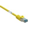 Renkforce RF-5153668 Network cable CAT 6A S/FTP 3m Yellow Flame-retardant
