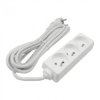 Przedłużacz 3 gniazda 3m z/u 3x1.5mm2 BIAŁY
