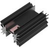 Heatsink, (L x W x H) 25 x 42 x 63 mm, 7.25 K/W, black anodized, 40904111634125