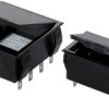 Battery compartment, plastic, (L x W x H) 70.2 x 37 x 32 mm, black, for 2 x 9V block (6LR61, 6AM6.522) or 4 x mignon (LR6, R06,