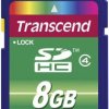 Karta pamięci SDHC Transcend TS8GSDHC4, 8 GB, Class 4, 18 MB/s / 6 MB/s