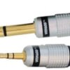 VITALCO MK68 Kabel Audio mini Jack 3,5mm Stereo (wtyk) / Jack 6,3mm Stereo (wtyk) 1,5m