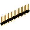 Pin header, 20 pole, pitch 2.54 mm, straight, black, SL 11 164 20 G