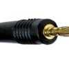 Wtyk banan 2mm EFP24 czarny Talvico