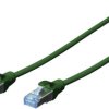 kabel LAN Digitus DK-1532-010/G, 1 szt., RJ45, CAT 5e, SF/UTP, 1.00 m, zielony