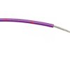 Przewód montażowy 0,2 mm² Liliowy/Czerwony RS PRO PVC 24 AWG 1 kV AC dł. 100m 7/0,2 mm +85°C Norma wojskowa 61-12 część