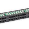 Patch panel, patchpanel, 48 porty UTP kat6, Krone