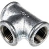 Łącznik żeliwny galwanizowany, 1/2cal x 1/2cal x 1/2cal, Georg Fischer