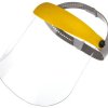 Tarcza ochronna, Przezroczysty, Octan, odporność na: Łuk elektryczny, Żółty