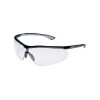 uvex 9193080 sportstyle safety glasses UV protection grey/black EN 166