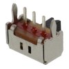 Przełącznik suwakowy, SPDT, montaż PCB, 12V, 100 mA przy 12 V DC, -20 → +85°C, KNITTER-SWITCH