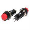 Przełącznik okrągły PBS-11A czerwony OFF-ON 250VAC/2A