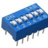 Przełącznik dip switch 6 polowy