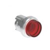 Metalowy przycisk podświetlany fi22mm dwustanowy wystający Czerwony LPSQL204