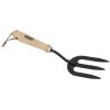 Draper 83990 Carbon Steel Weeding Fork with Hardwood Handle