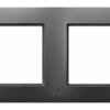 ARIA Ramka podwójna do łączników IP44 szary mat RH-2U/70