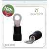 Quadrios 22C451 Ring Terminal 4.0 mm² 4.3 mm Hole Partially Insulated