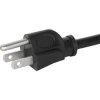Power cord, North America, plug type B, straight on C13 socket, straight, SJT 3 x AWG 18, black, 2.5 m, 6009.1315