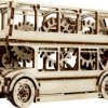 Revell drewno Małe przygody - autobus londyński Model autobusu do sklejania