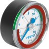 Festo Manometr Gwintowany 16 bar 0 bar 50 mm 1/4 in R