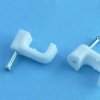 UCHWYT FLOP 12x6mm BIAŁY (100SZT)
