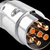 10002 Pendant - Plug, 7-pin, 12V, metal