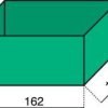 Hünersdorff Wkładka do pojemnika asortymentowego (D x S x W) 162 x 108 x 63 mm Ilość przegród: 1 Content 1 szt.