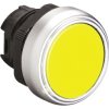 Łeb przycisku, Ø 22 mm, IP67, IP66, IP69K, kolor: Żółty Sprężyna powrotna, Lovato, Platinum 22 mm