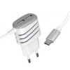 Ładowarka 230V MicroUSB 3,1A+2xGn.USB LXJXL201