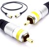 Kabel RCA Do Subwoofera 1X RCA Cinch Vitalco 1,5m Vitalco RKD100