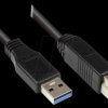 2710-S005 USB 3.0 male A > male B, 0,5m