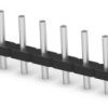 PCB terminal, 10 pole, pitch 5 mm, 12 A, pin, black, 1-1546931-0