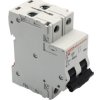 Wyłącznik nadprądowy MCB, Typ C, 2-biegunowy, 10A, 230V, 80V, na szynę DIN, Lovato, P1MB