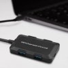 Qoltec Hub Adapter USB-C 3.1 5w1 4x USB 3.0 micro USB