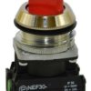 Przycisk obrotowy 0-1 powrotny 30mm czerwony 1Z 1R NEF30-TPbXY W0-NEF30-TPB XY C