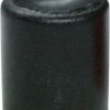 Control knob, round, Ø 3.8 mm, (H) 4 mm, black, for pushbutton switch, 1840.0031