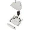 Encitech 6355-8030-13 D-Sub Receptacle set 180° 25 Pins Solder Bucket