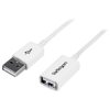 StarTech.com USBEXTPAA1MW 1m White USB 2.0 Extension Cable A to A - M/F