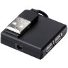 Digitus DA-70217 4 port USB 2.0 hub black convenient multi-port splitter