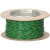 Rapid 100m Reel Green/yellow 7/0.2mm Wire