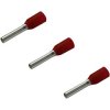 Rittal 4050.732 Ferrule 1mm² Partially Insulated Red 500 pcs